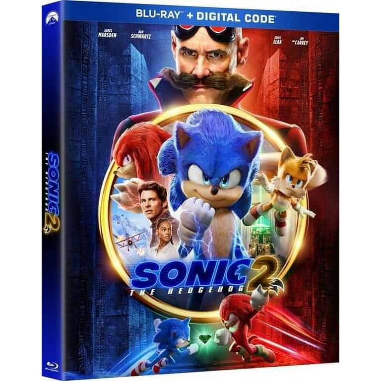 Sonic the Hedgehog 2 (Blu-ray + Digital Copy)