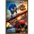 thumbnail image 1 of Sonic the Hedgehog 2 - Key Art Wall Poster, 22.375" x 34" Framed, 1 of 6