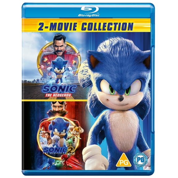 Sonic the Hedgehog: 2-movie Collection (Blu-ray) Tika Sumpter Adam Pally Lee Majdoub Jim Carrey