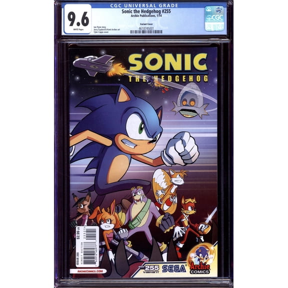 Sonic the Hedgehog #255 - CGC 9.6 Comic Book
