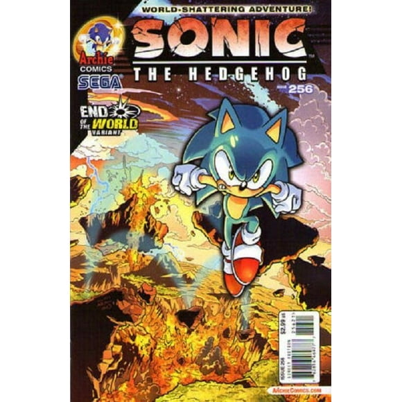 Sonic the Hedgehog #256A VF ; Archie Comic Book