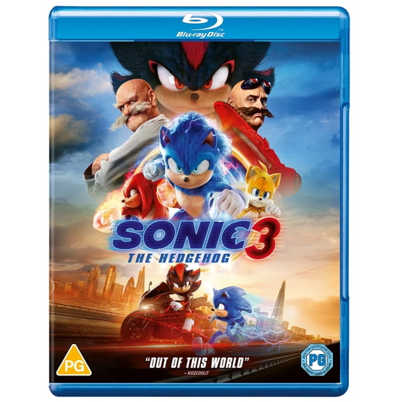 Sonic the Hedgehog 3 (Blu-ray) Tom Butler Krysten Ritter Tika Sumpter Adam Pally Lee Majdoub