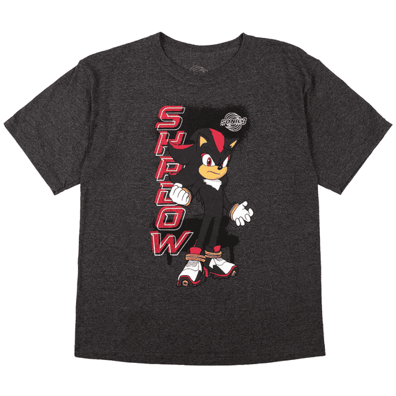 Sonic the Hedgehog 3 Boys Shadow Graphic T-Shirt, Sizes 4-18