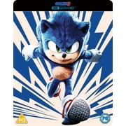 Sonic the Hedgehog 3 SteelBook #1 Blue 4K Ultra HD Ben Schwartz Idris Elba Keanu Reeves