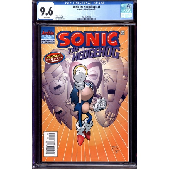 Sonic the Hedgehog #35 - CGC 9.6 Comic Book