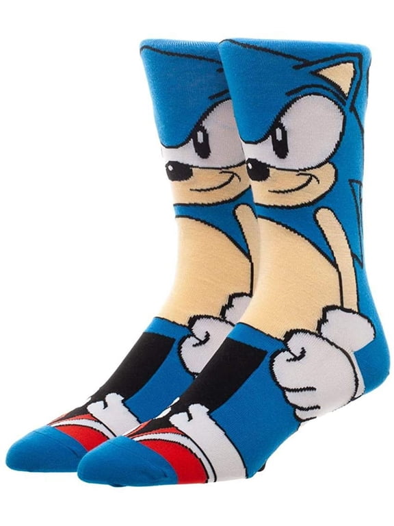 Sonic the Hedgehog 360 casual Character Crew Socks for Men