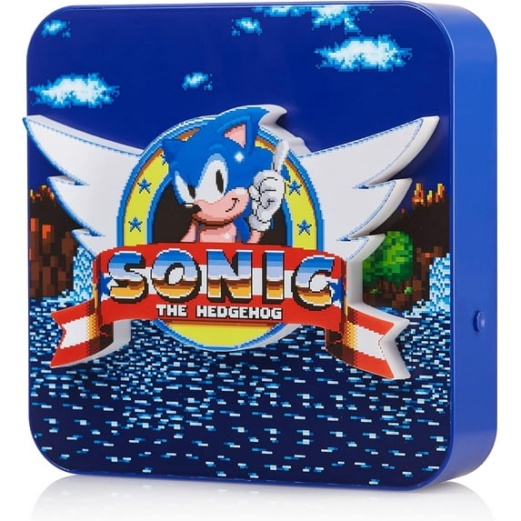 Sonic the Hedgehog 3D Desk Lamp / Wall Light