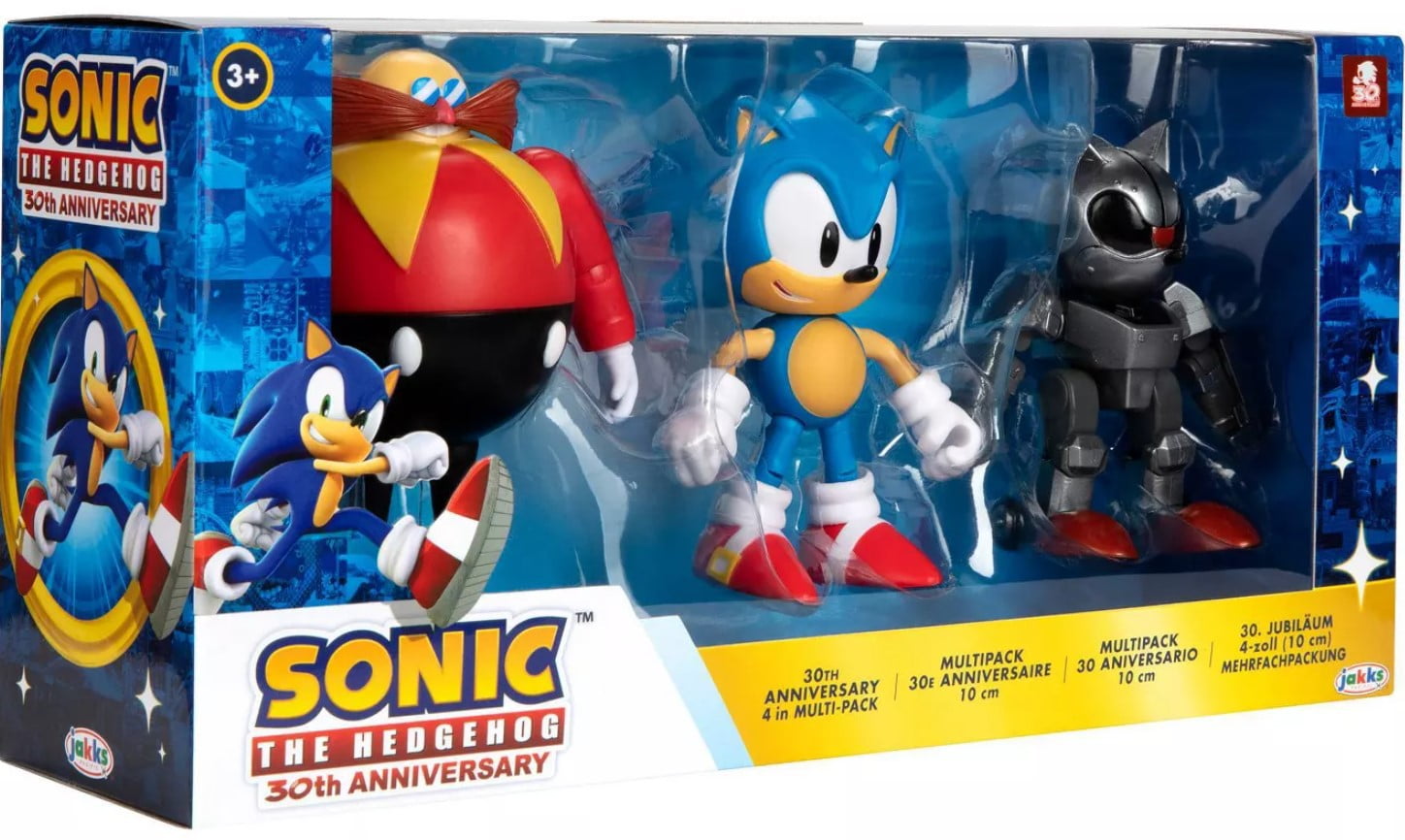 Sonic the Hedgehog 30th Anniversary Action Figure Set - Sonic