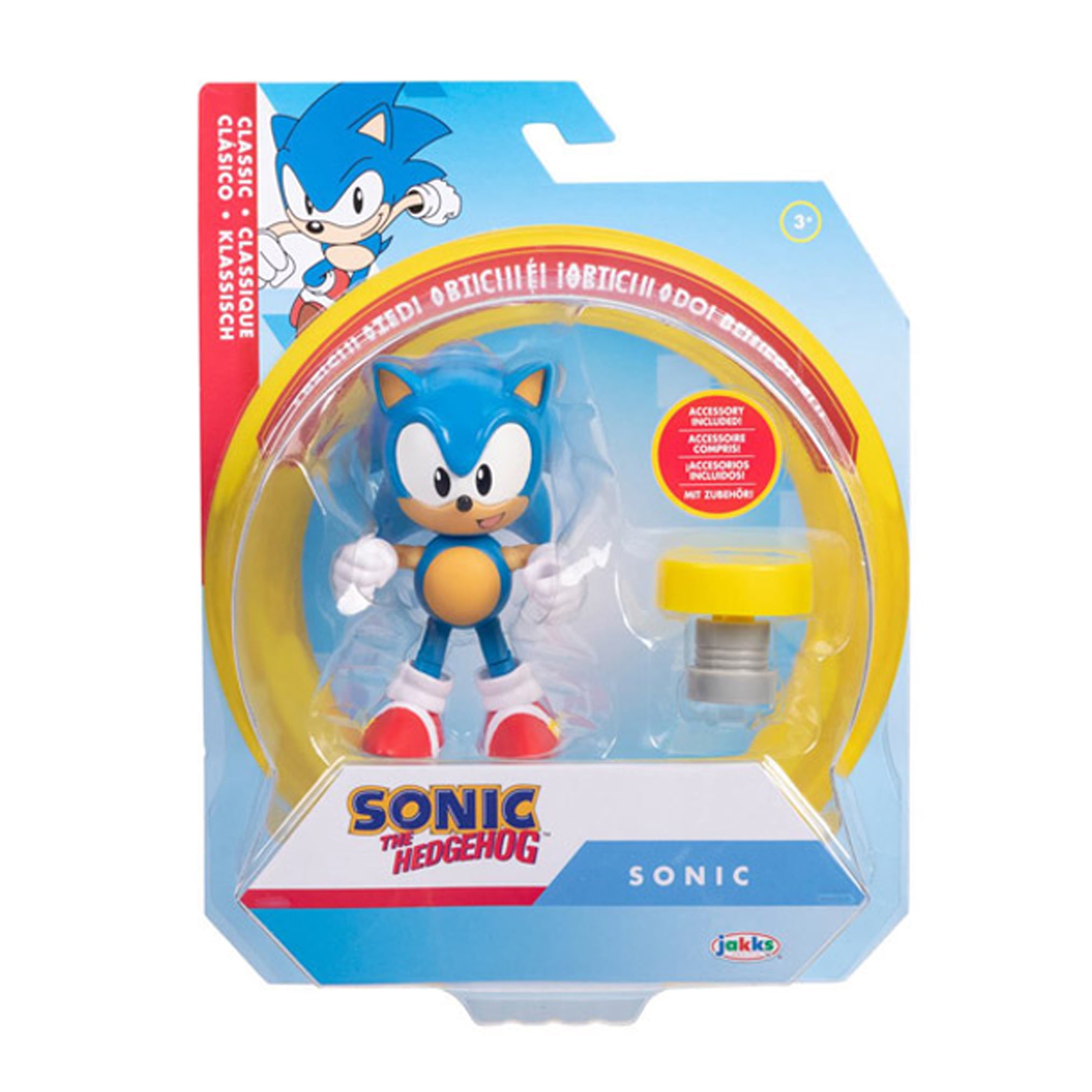 Sonic the Hedgehog Classic Sonic with Spring 