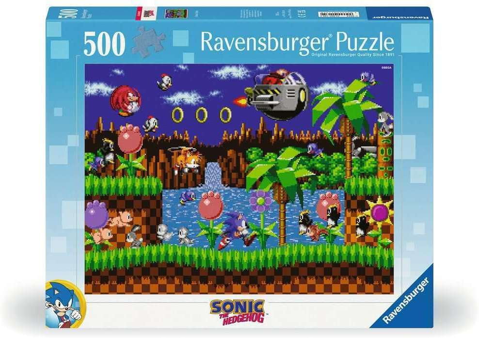 Sonic The Hedgehog Classic Sonic Puzzle - Walmart.com
