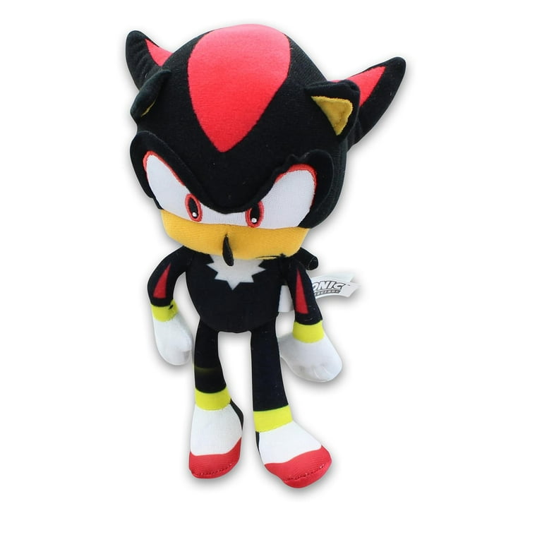 Rare Sonic Boom Hedgehog Shadow Plush Stuffed Animal 8”