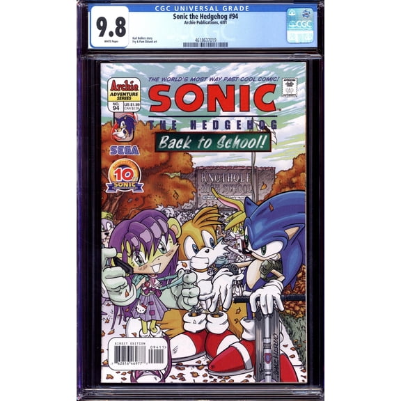 Sonic the Hedgehog #94 - CGC 9.8 Comic Book
