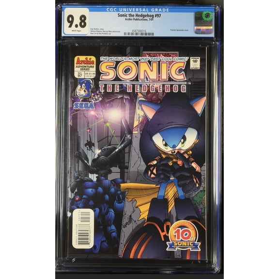 Sonic the Hedgehog #97 - CGC 9.8 Comic Book