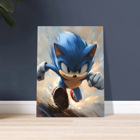 Sonic the Hedgehog Adventure Wall Art - Semi-Glossy Gamer Print - 8x12 UNFRAMDE