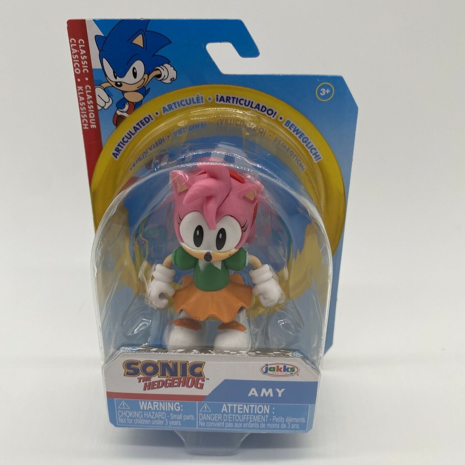 Sonic the Hedgehog Amy 2.5 in Action Figures - Walmart.com, image size:1600x1600