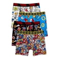 thumbnail image 1 of Sonic the Hedgehog Boy's All Over Print Boxer Briefs Underwear, 4-Pack, Sizes XS-XL, 1 of 6