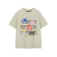 thumbnail image 1 of Sonic the Hedgehog Boys Beige Short Sleeved T-Shirt, 1 of 5