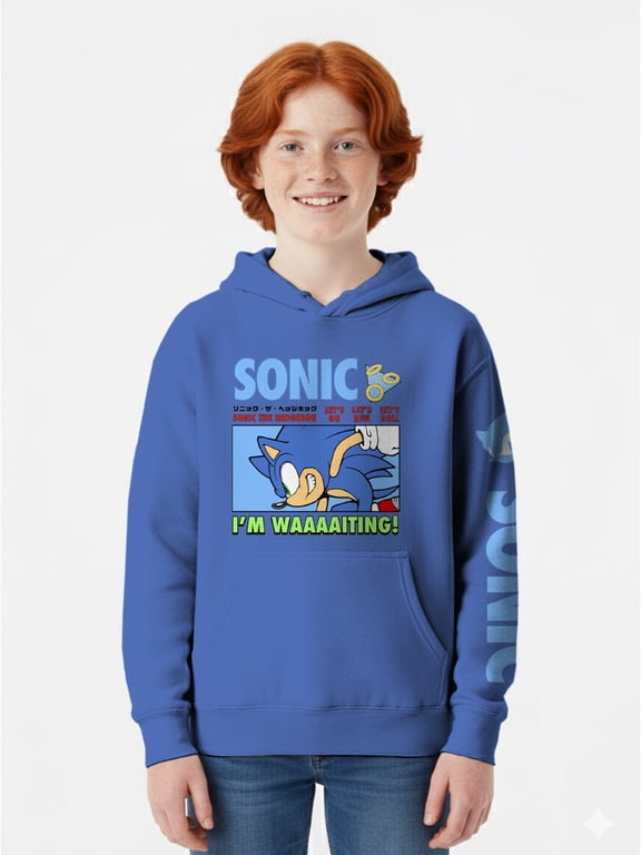 , Boys' & Big Boys' Graphic Hoodie, Sizes 4-18
