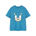 thumbnail image 1 of Sonic the Hedgehog Boys Blue Short Sleeved T-Shirt, 1 of 5