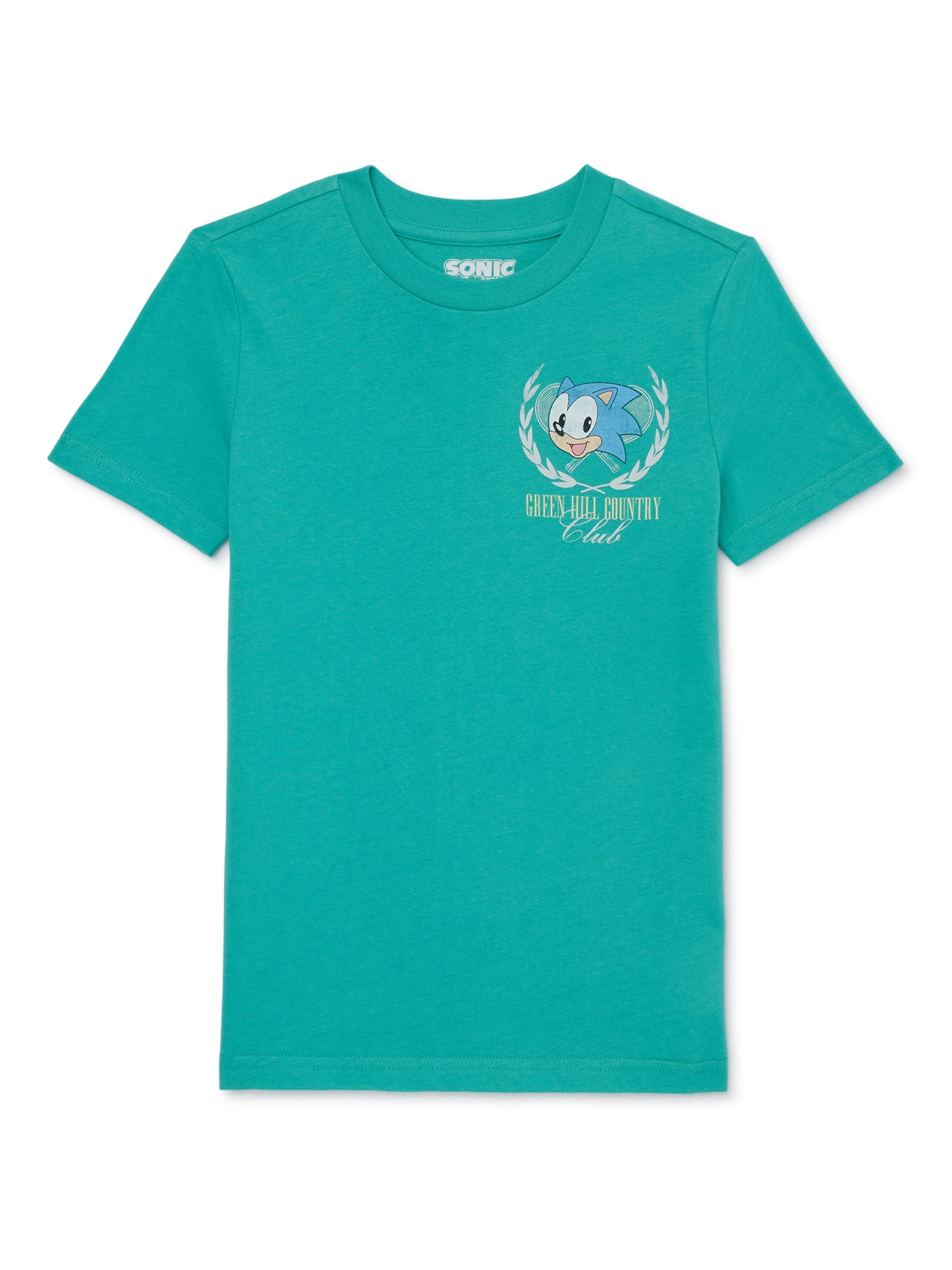 Sonic the Hedgehog Boys Club T-Shirt, Sizes 4-18 - Walmart.com