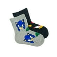 thumbnail image 1 of Sonic the Hedgehog Boys Cozy Socks, 2-Pack, Sizes S/M-M/L, 1 of 6