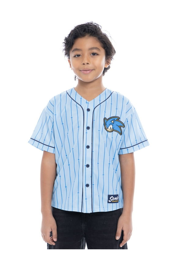 Boys Character Graphic Baseball Jersey, Sizes 4-18