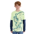 thumbnail image 1 of Sonic the Hedgehog Boys Graphic Layered Tee with Long Sleeves, Sizes 4-18, 1 of 7