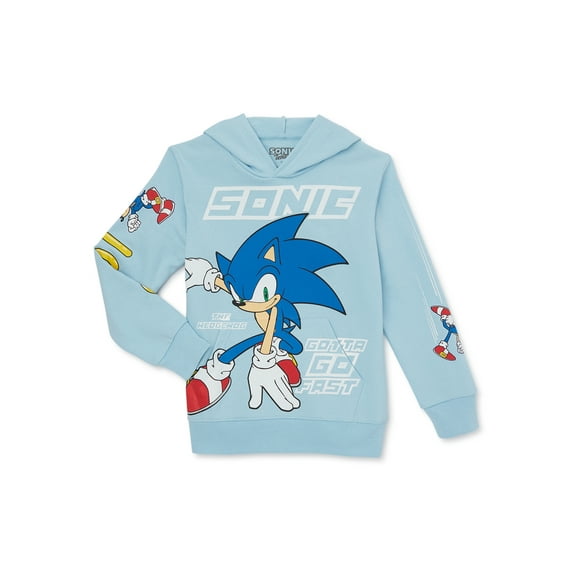 Sonic the Hedgehog Boys Graphic Pocket Hoodie, Sizes 4-20