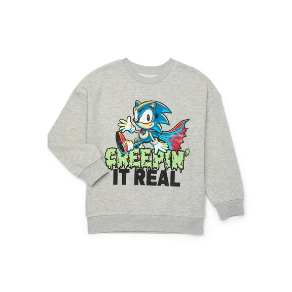 Sonic the Hedgehog Boys Halloween Graphic Print Sweatshirt, Sizes 4-18