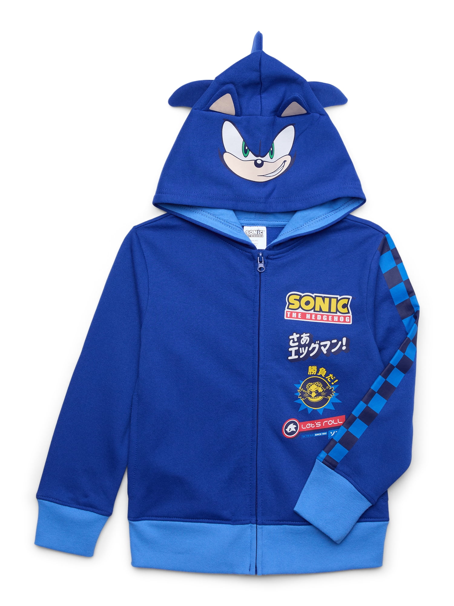 SONICコラボシャークジップパーカー SONICコラボシャークジップパーカー SONICコラボシャークジップパーカー