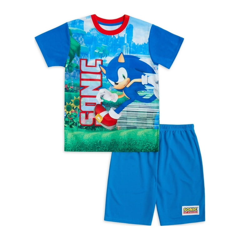 Sonic the hedgehog pajamas walmart hotsell