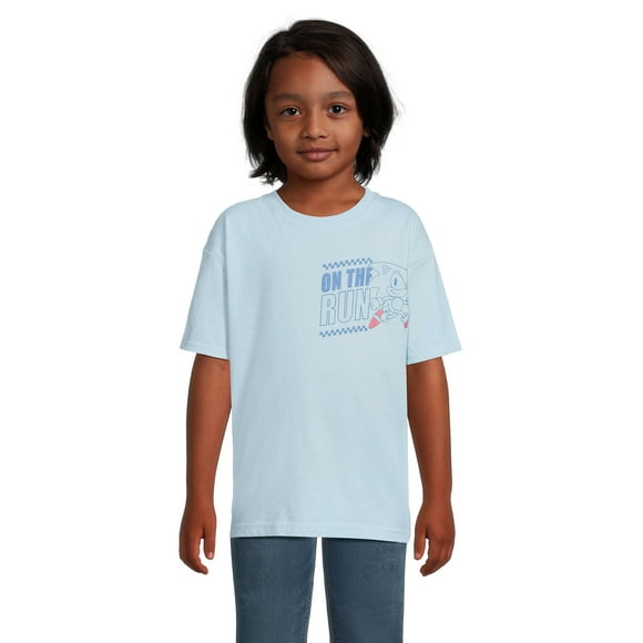 Boys Short Sleeve Elevated Graphic T-Shirt, Sizes 4-18