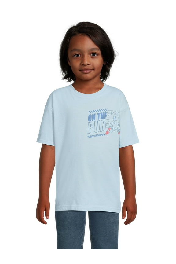 Boys Short Sleeve Elevated Graphic T-Shirt, Sizes 4-18