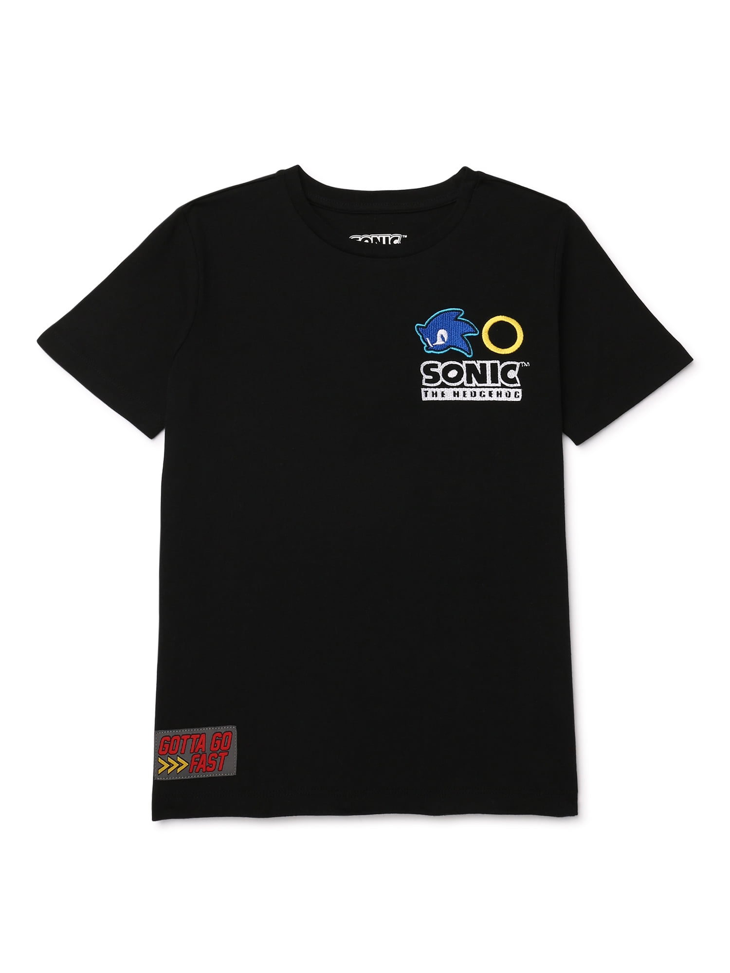 Sonic the Hedgehog Boys Short Sleeve Graphic T-Shirt, Sizes 4-20 ...