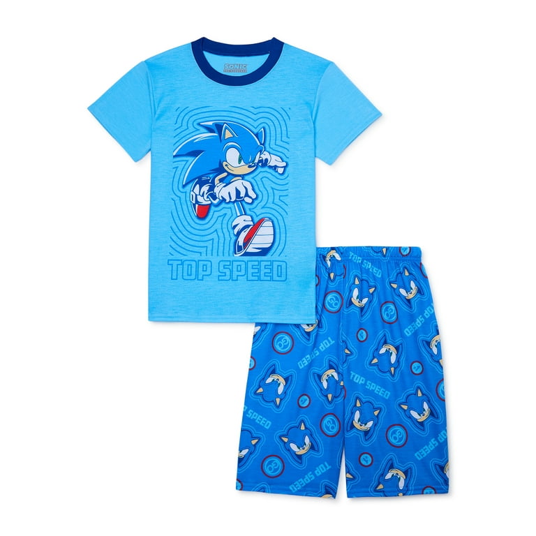 Sonic the hedgehog pajamas walmart sale