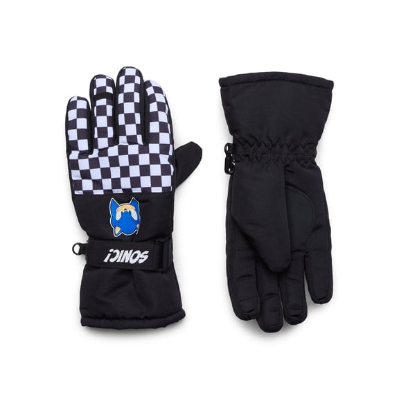 Sonic the Hedgehog Boys Ski Gloves, Sizes S-XL