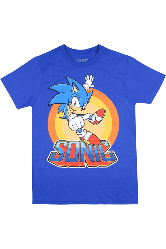 the Hedgehog Boys Supersonic T-Shirt, Sizes 4-18