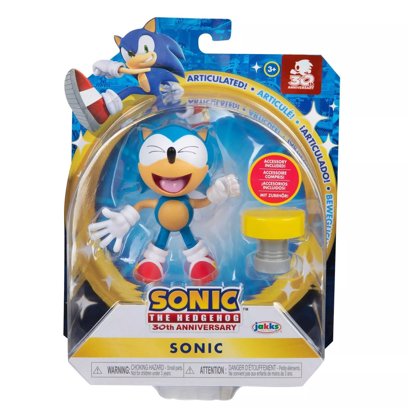 Action Figures - Sonic the Hedgehog - Classic Sonic with Display Stand, 1  unit - Kroger