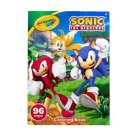 Sonic the Hedgehog Coloring Book, 96 Pages