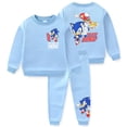 thumbnail image 1 of Sonic the Hedgehog Crewneck Sweatshirt and Pants Set (Boys), 2 Piece Set, Sizes 3T-8, 1 of 9
