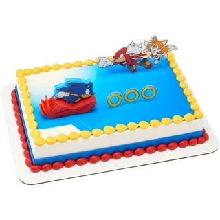 Shaker Cake Topper Sonic / Sonic Cake Topper / Sonic the Hedgehog Cake  Topper / Sonic Party Decoration / Sonic Topper / 3D Cake Topper -   [Video] [Video]
