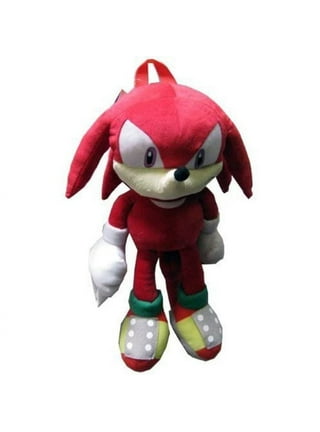 Sonic Plush Backpack Toy, Soft Stuffed Animal Doll, Hedgehog Action Figure,  School Bag For Kids, Christmas Gift, 46CM From Amazing6666, $7.24