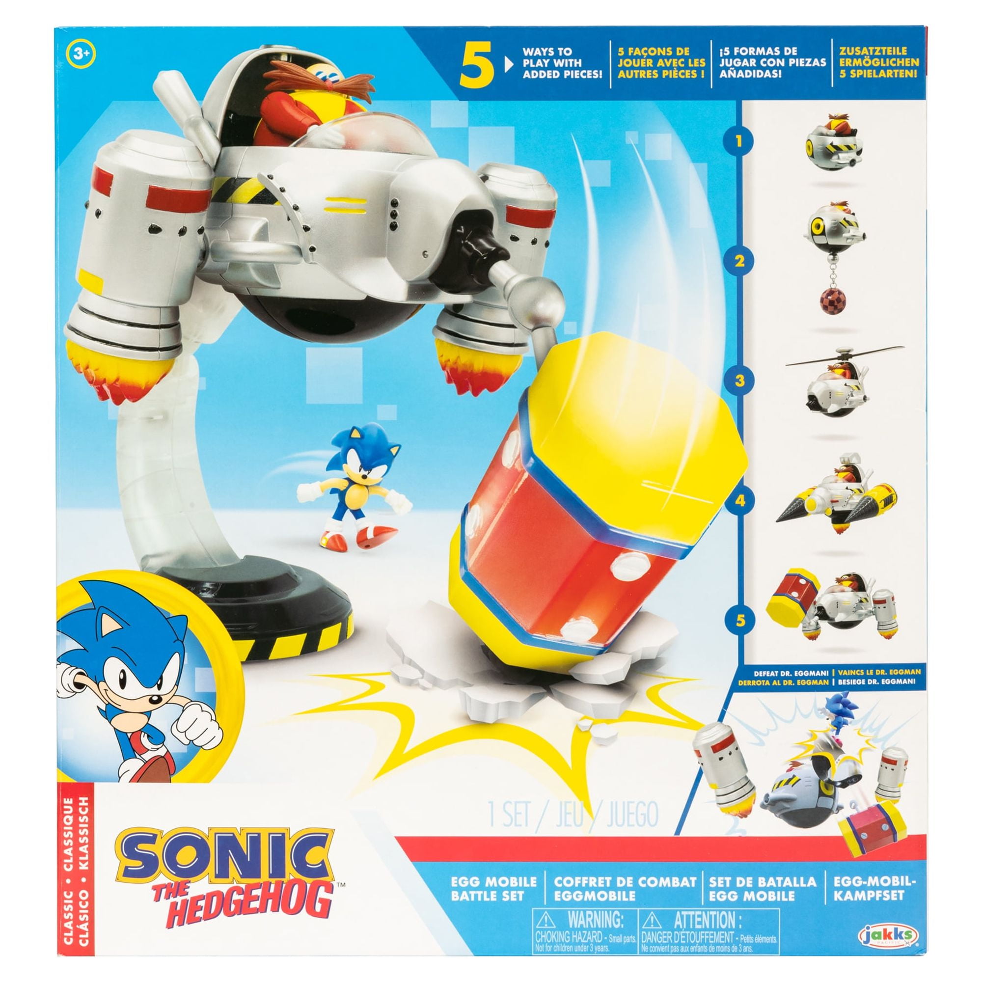 Sonic The Hedgehog Sonic Boom Sonic Shadow 3 Action Figure 2-Pack TOMY,  Inc. - ToyWiz