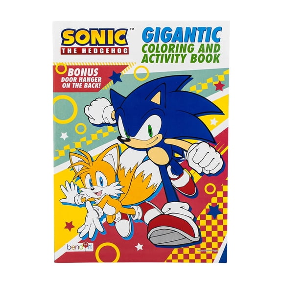 Sonic the Hedgehog Gigantic Coloring and Activity Book, 192pg