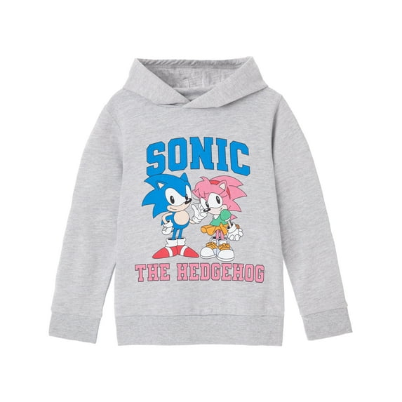 Sonic the Hedgehog Girls Grey Hoodie