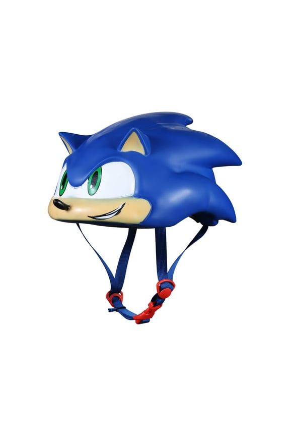 The Hedgehog Bike Helmet for Kids, 3D Sonic Character Helmet, Kids Ages 5+