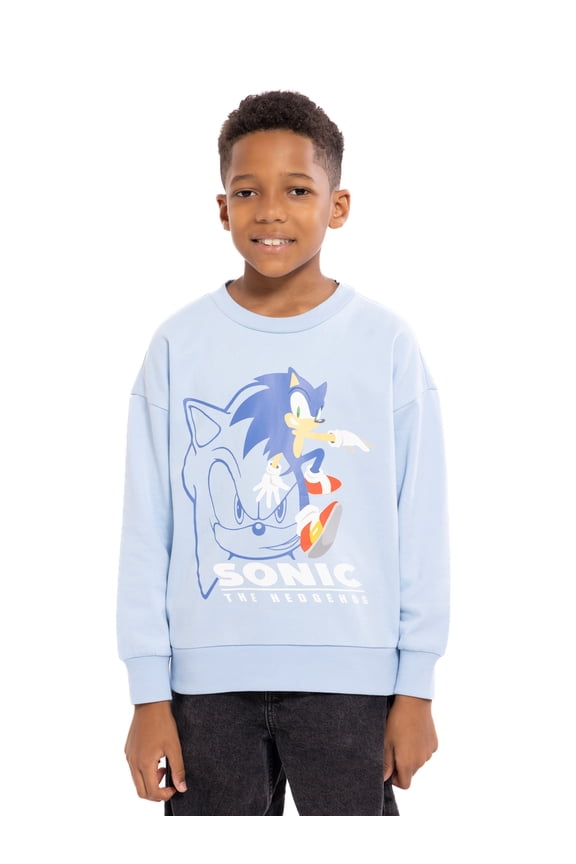 Kids Graphic Fleece Crewneck Sweatshirt, Sizes 4-18