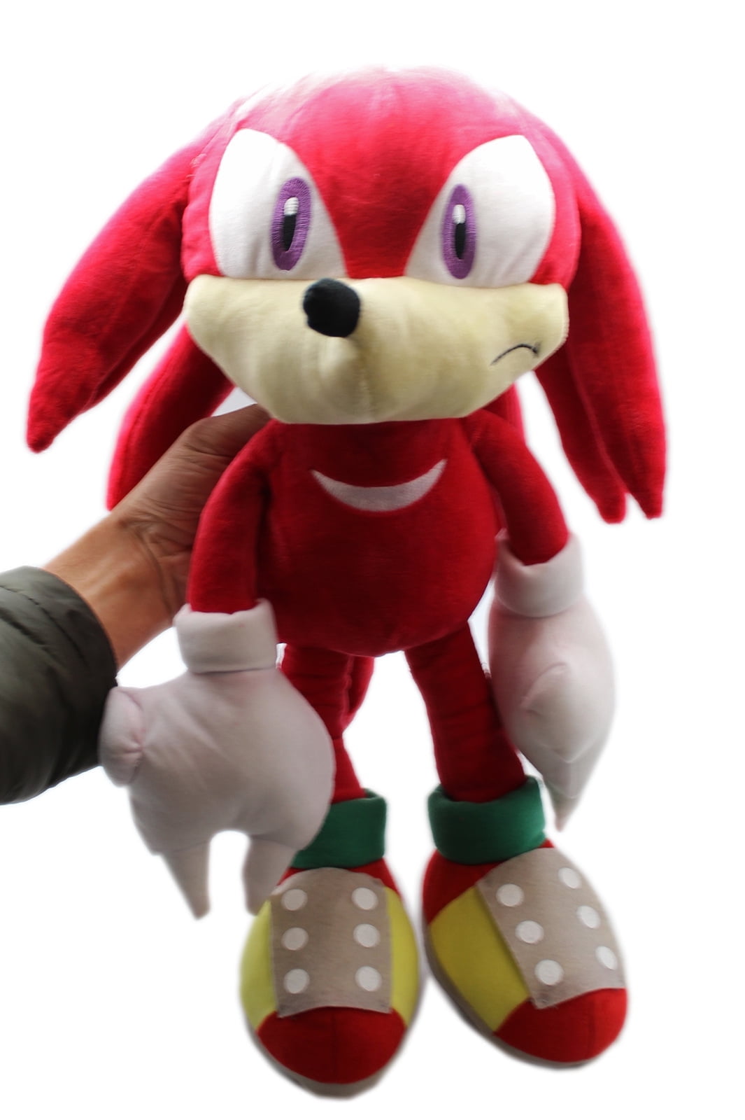 Red Sonic The HedgeHog 8.5" Knuckles Soft Stuffed Plush Toy Figure