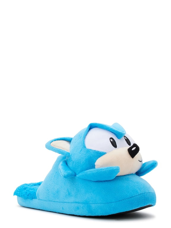 the Hedgehog Men's 3D Character Scuff Slippers
