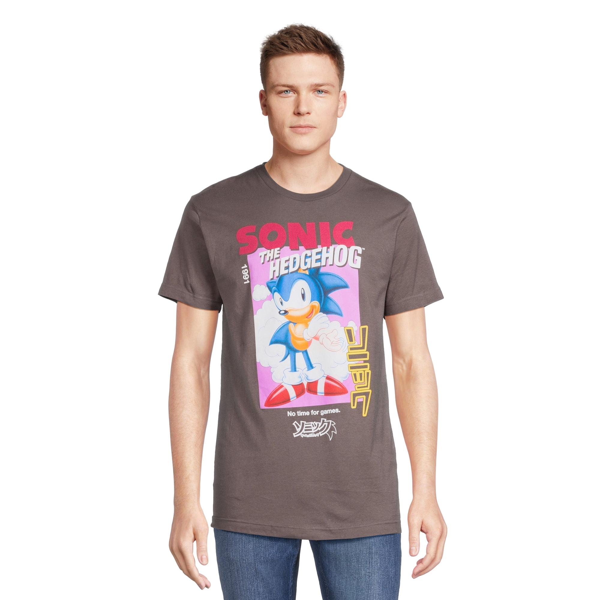 Sonic the Hedgehog Men's & Big Men's Graphic Tee Shirts